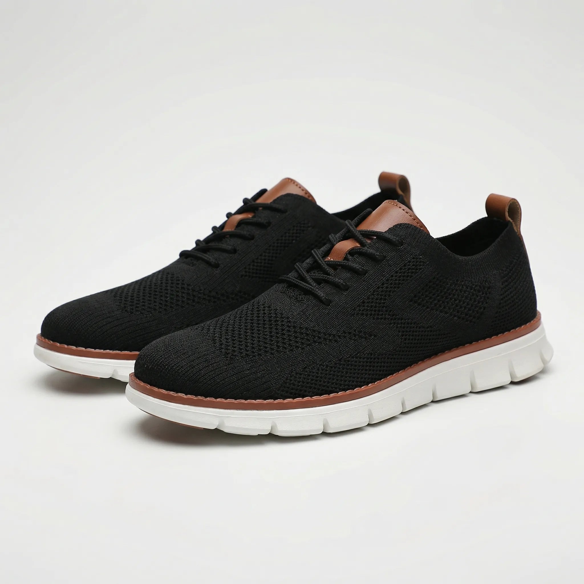 Herren-Sneaker atmungsaktiv leicht Mesh gepolsterte Sohle
