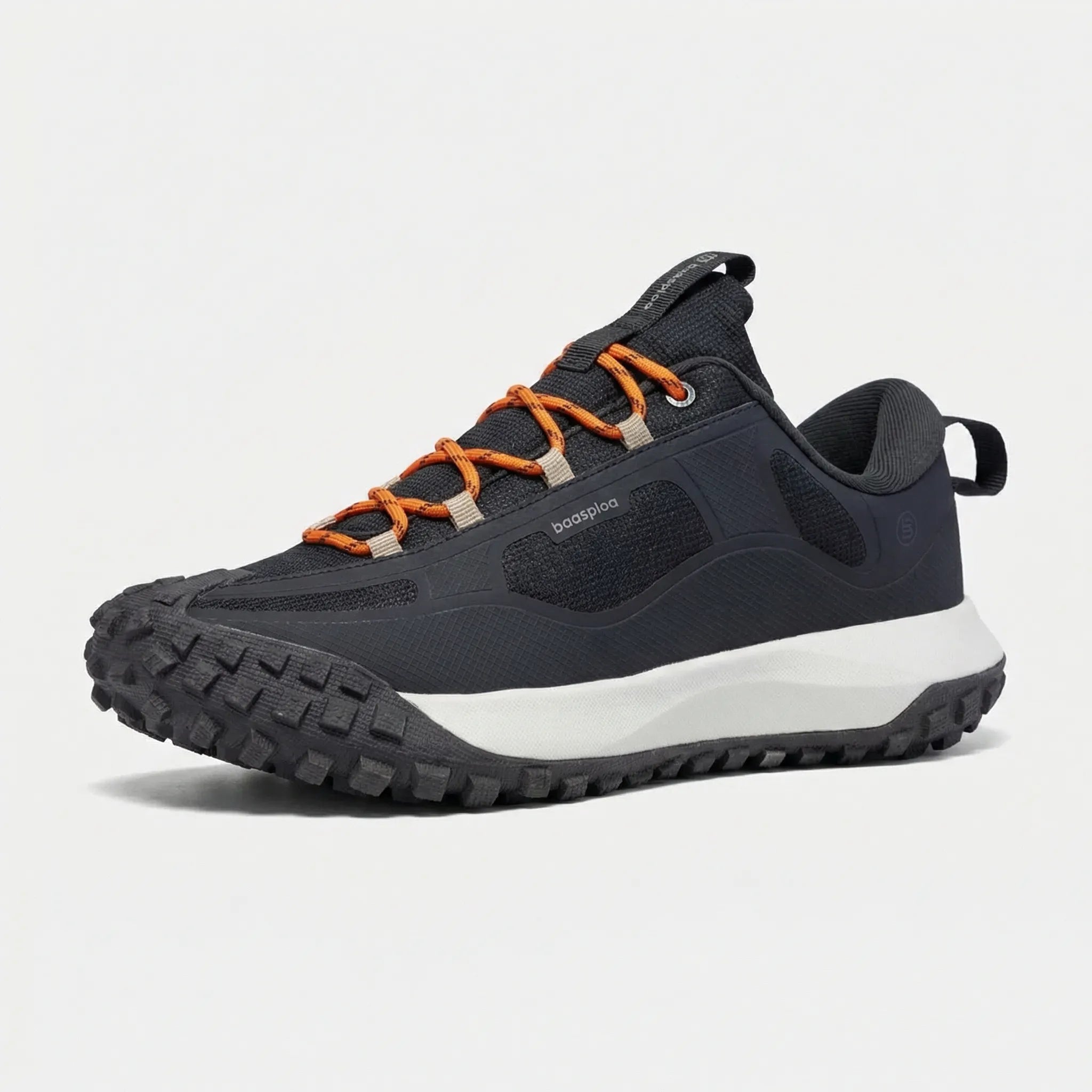 Herren-Wanderschuhe wasserdicht rutschfest Schnürer Low-Top