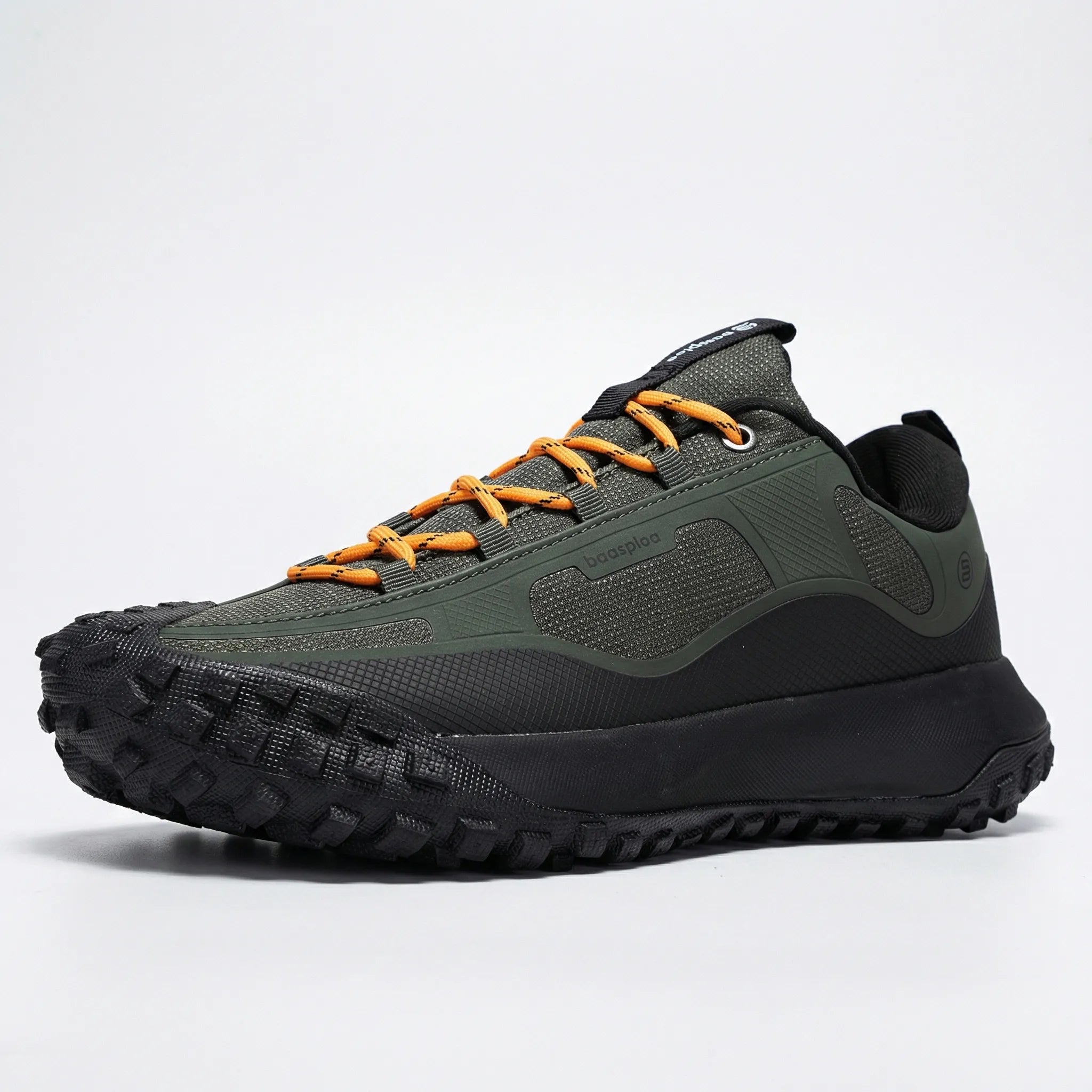 Herren-Wanderschuhe wasserdicht rutschfest Schnürer Low-Top