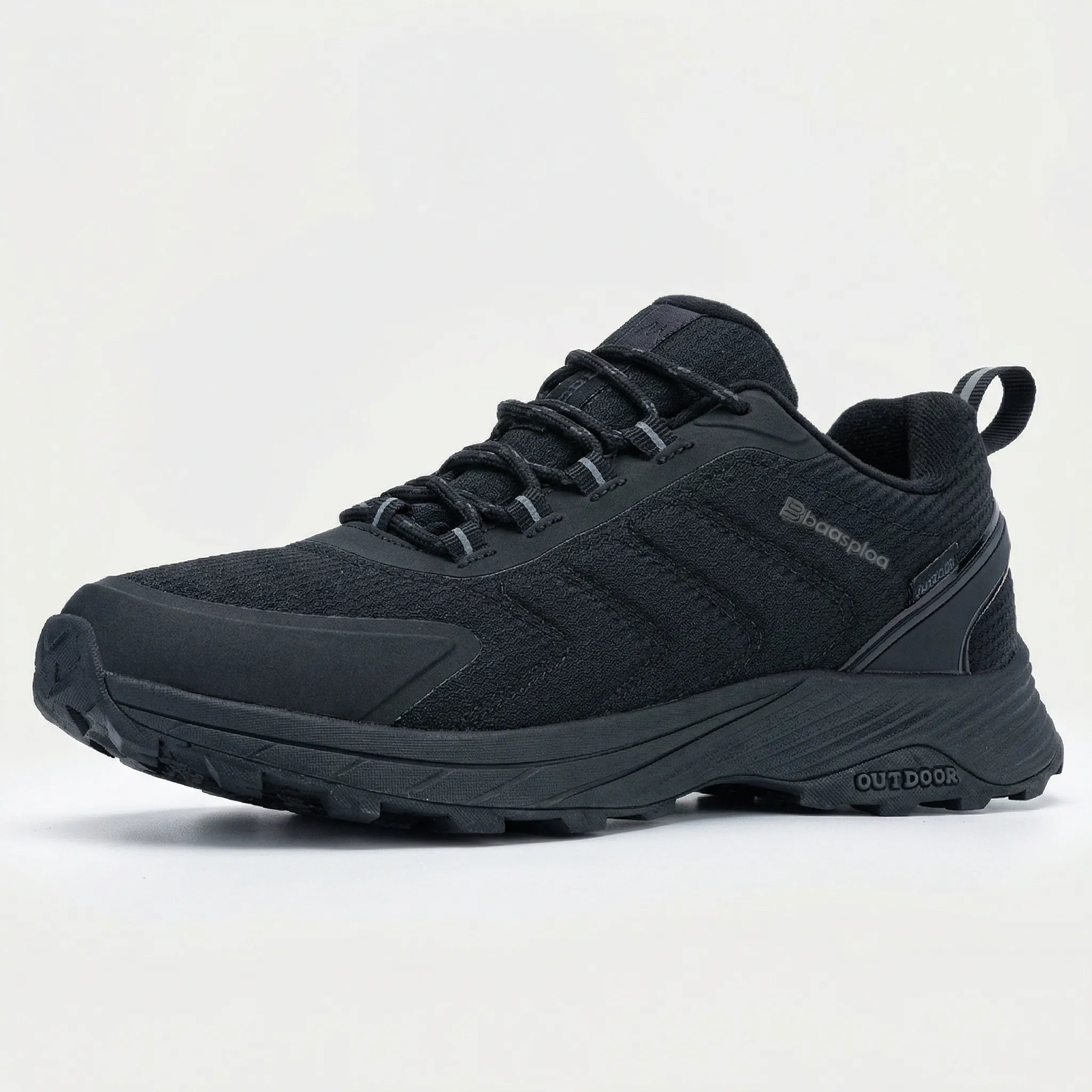 Herren-Wanderschuhe wasserdicht rutschfest Schnürer Low-Top