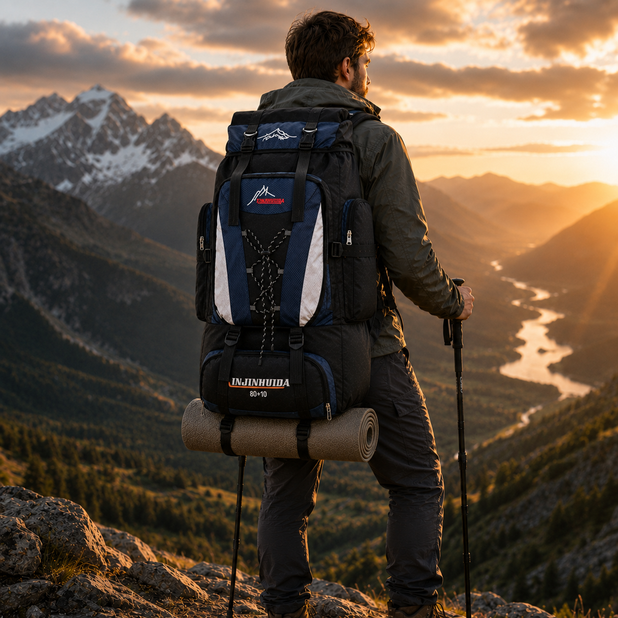 Nordspur | Trekking-Rucksack mit großem Volumen