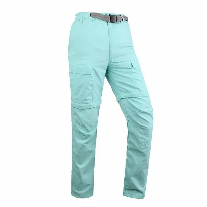 Damen Zip-Off Wanderhose Cargo schnelltrocknend atmungsaktiv