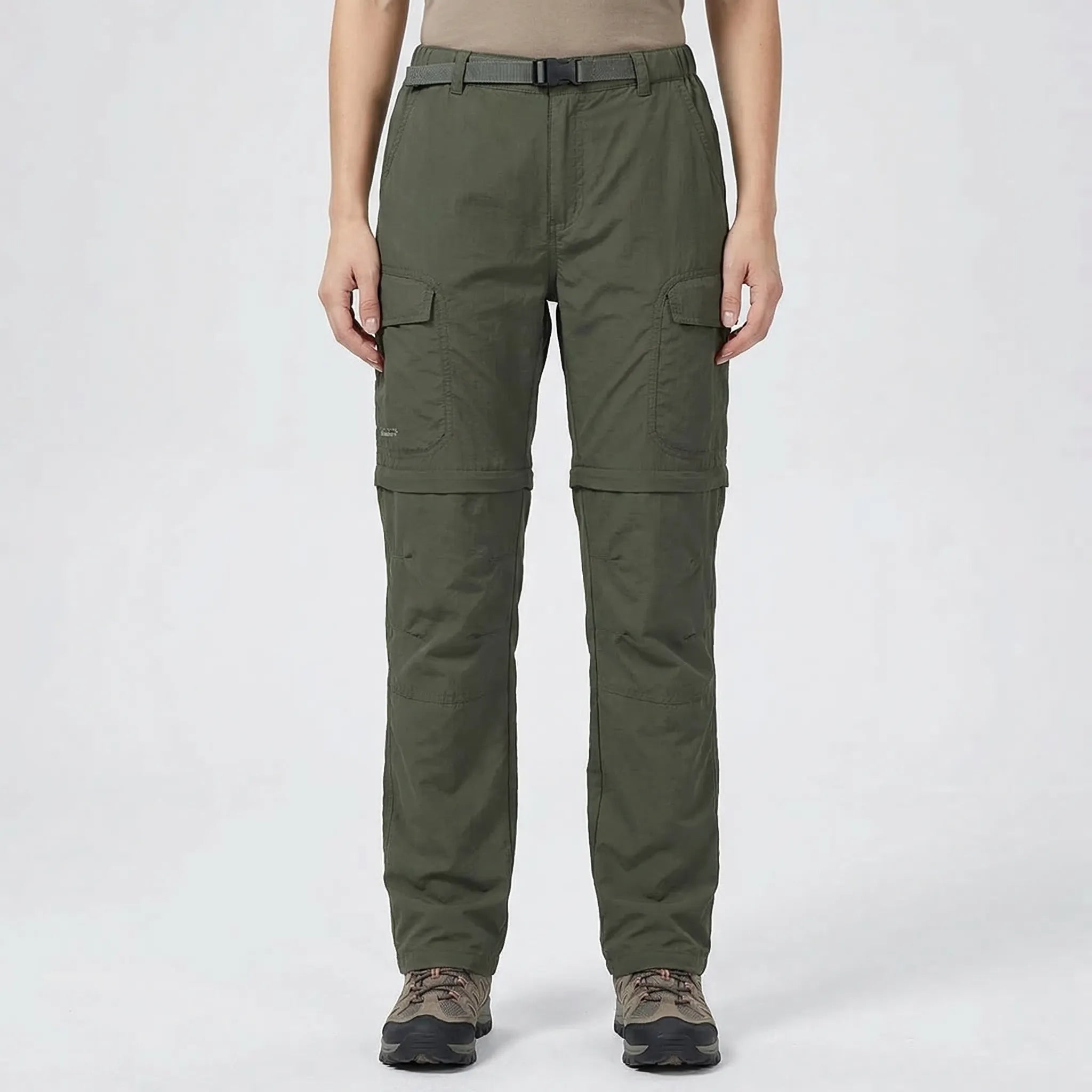 Damen Zip-Off Wanderhose Cargo schnelltrocknend atmungsaktiv