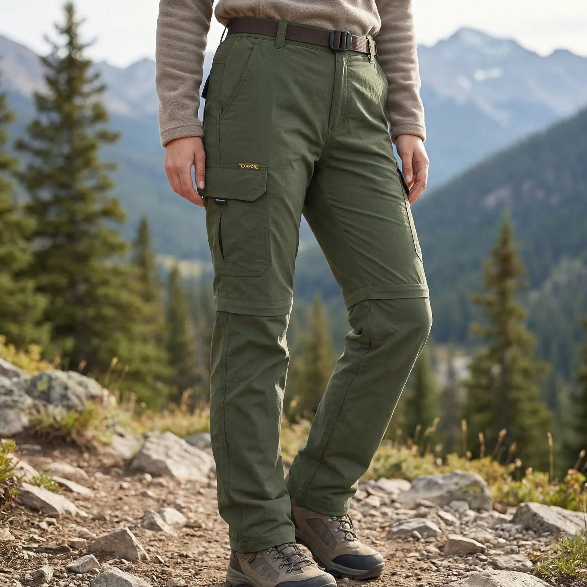 Damen Wanderhose abzippbar schnelltrocknend wasserabweisend