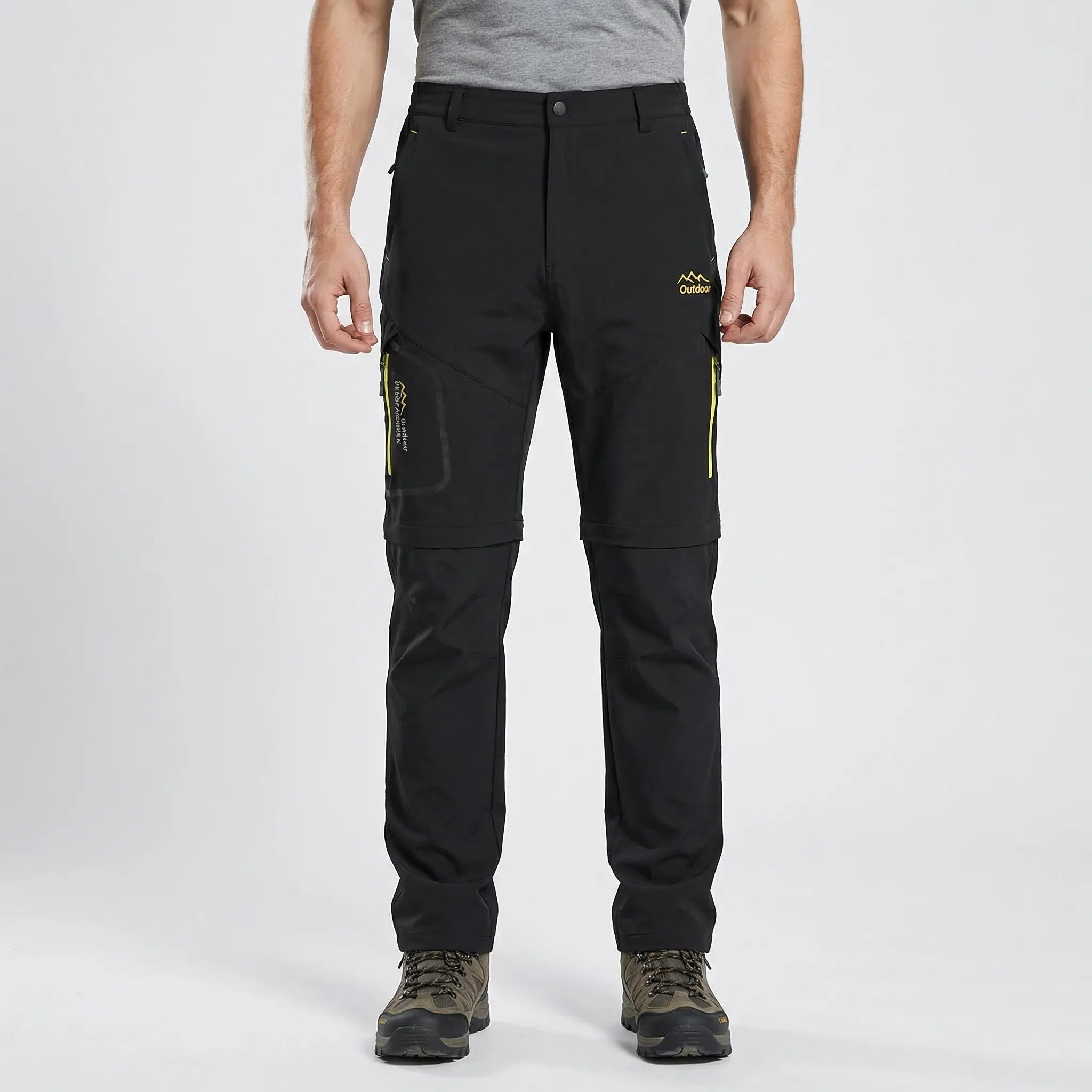 Konvertible Zip-Off Wanderhose für Herren, schnelltrocknend