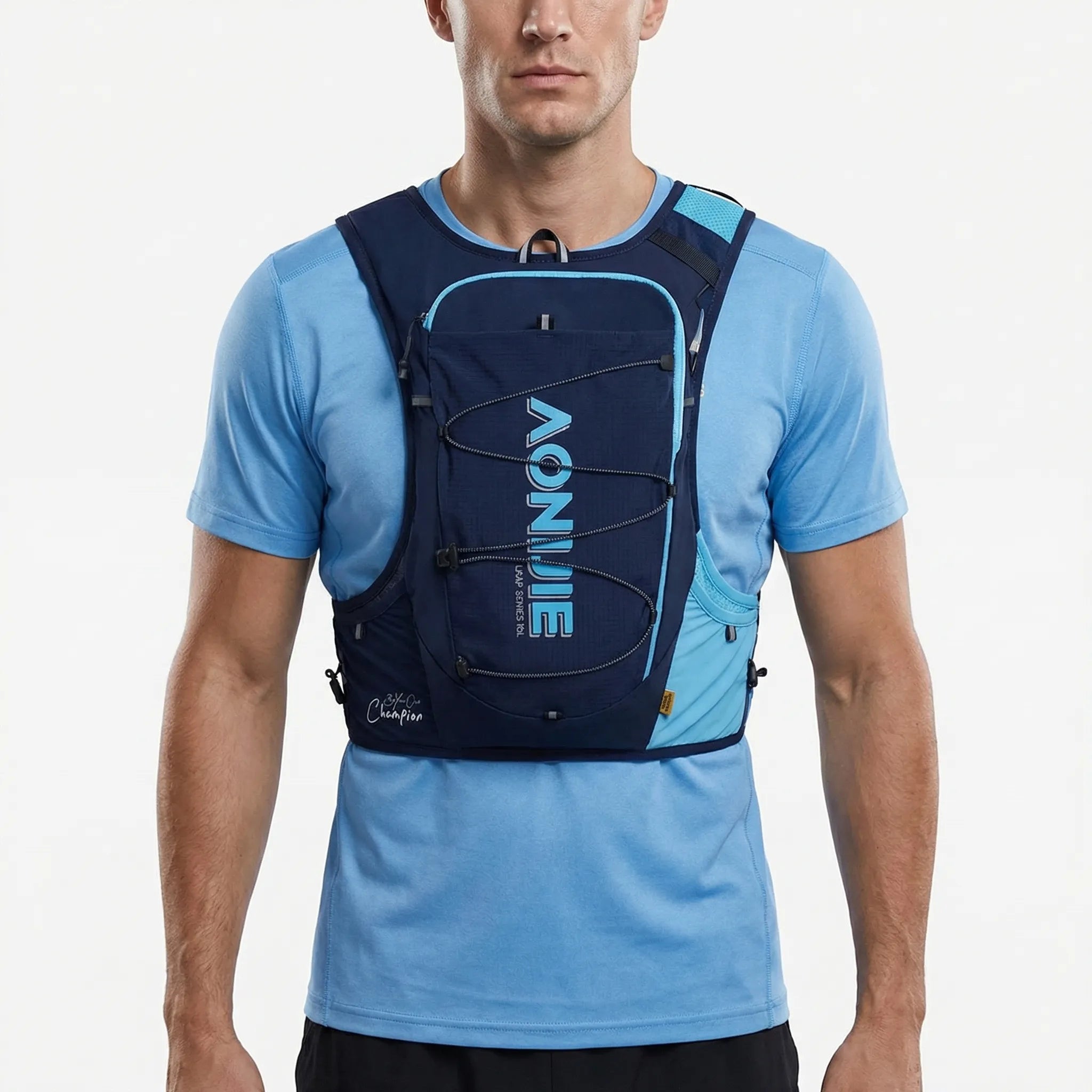 Trailrunning-Weste 10 Liter Hydrationsweste leichte Laufweste
