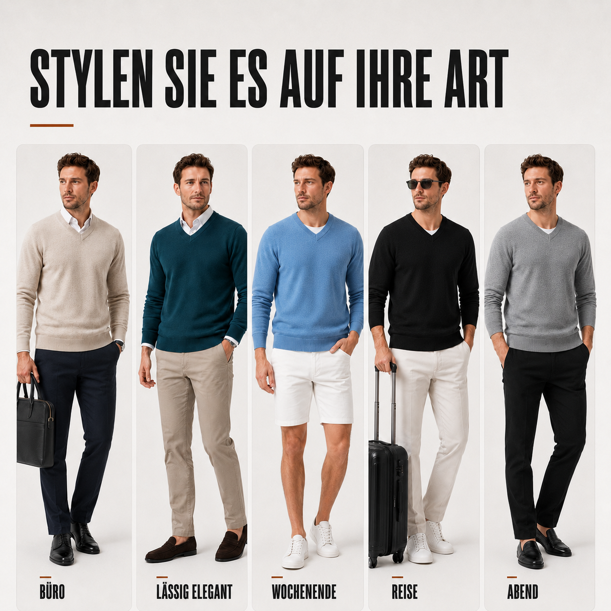 Nordspur | V-Ausschnitt Pullover