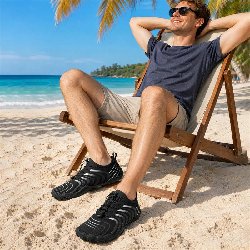 Nordspur | Vadaro Leichte Badeschuhe Mit Flexibler Profilsohle