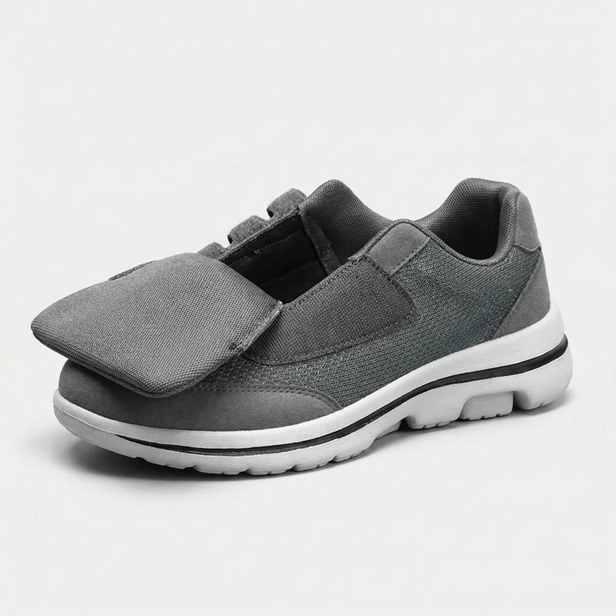 Weite orthopädische Sneaker mit klappbarem Oberteil für Hallux valgus