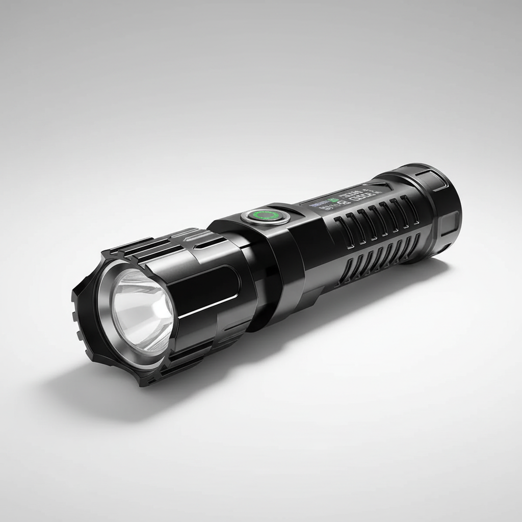 LED-Taschenlampe aufladbar zoombar wasserdicht 2000 Lumen