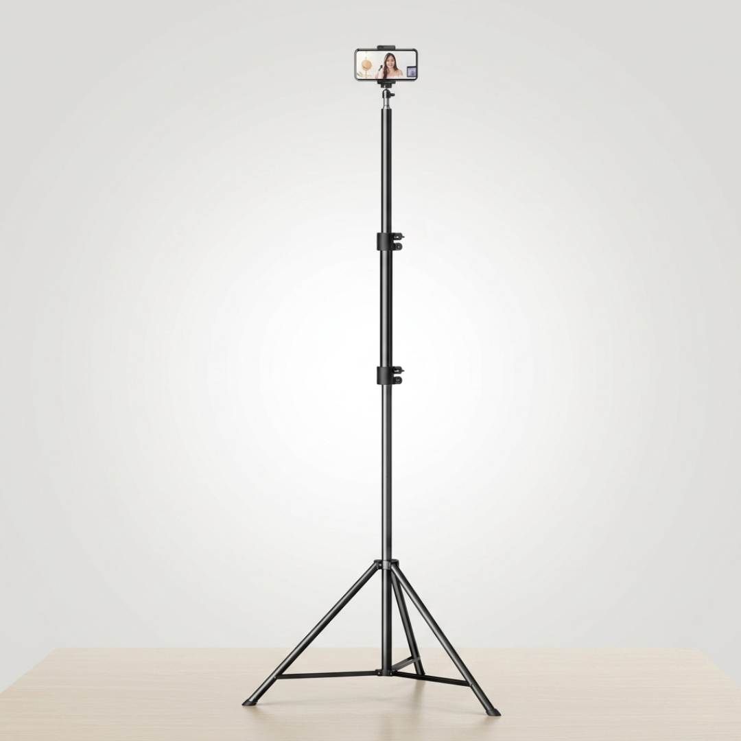 Nordspur | LuminaraStand Verstellbarer LED-Ringlicht-Stativ