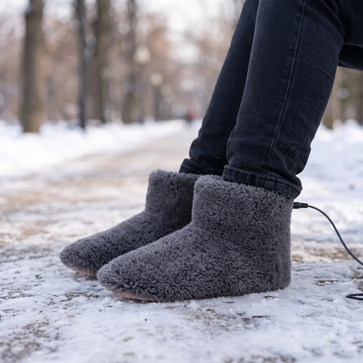Nordspur | Varmivo Beheizbare Fingerlose Strickhandschuhe Mit Klappe