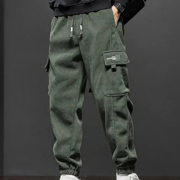 Cargo-Jogger elastischer Bund mittelschwer gerader Schnitt