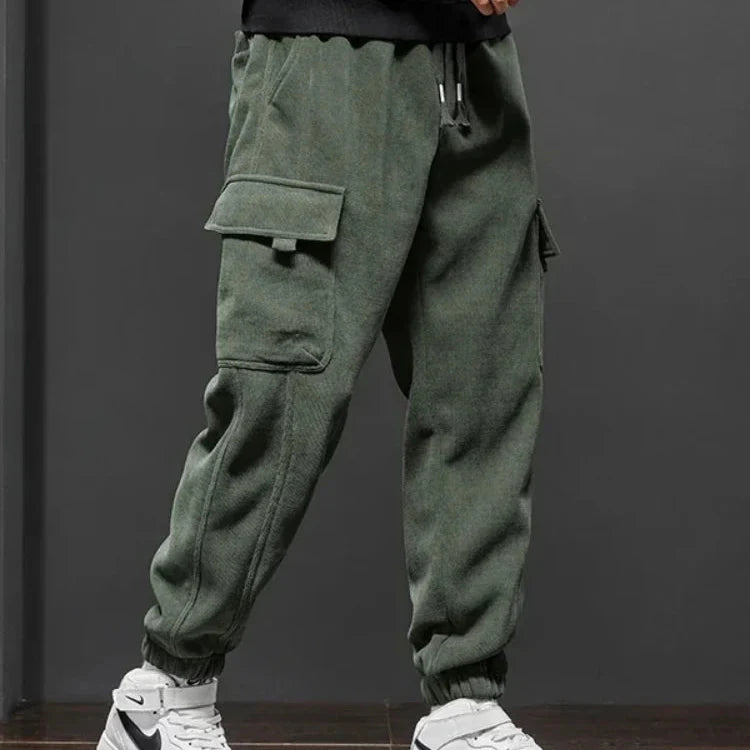 Cargo-Jogger elastischer Bund mittelschwer gerader Schnitt