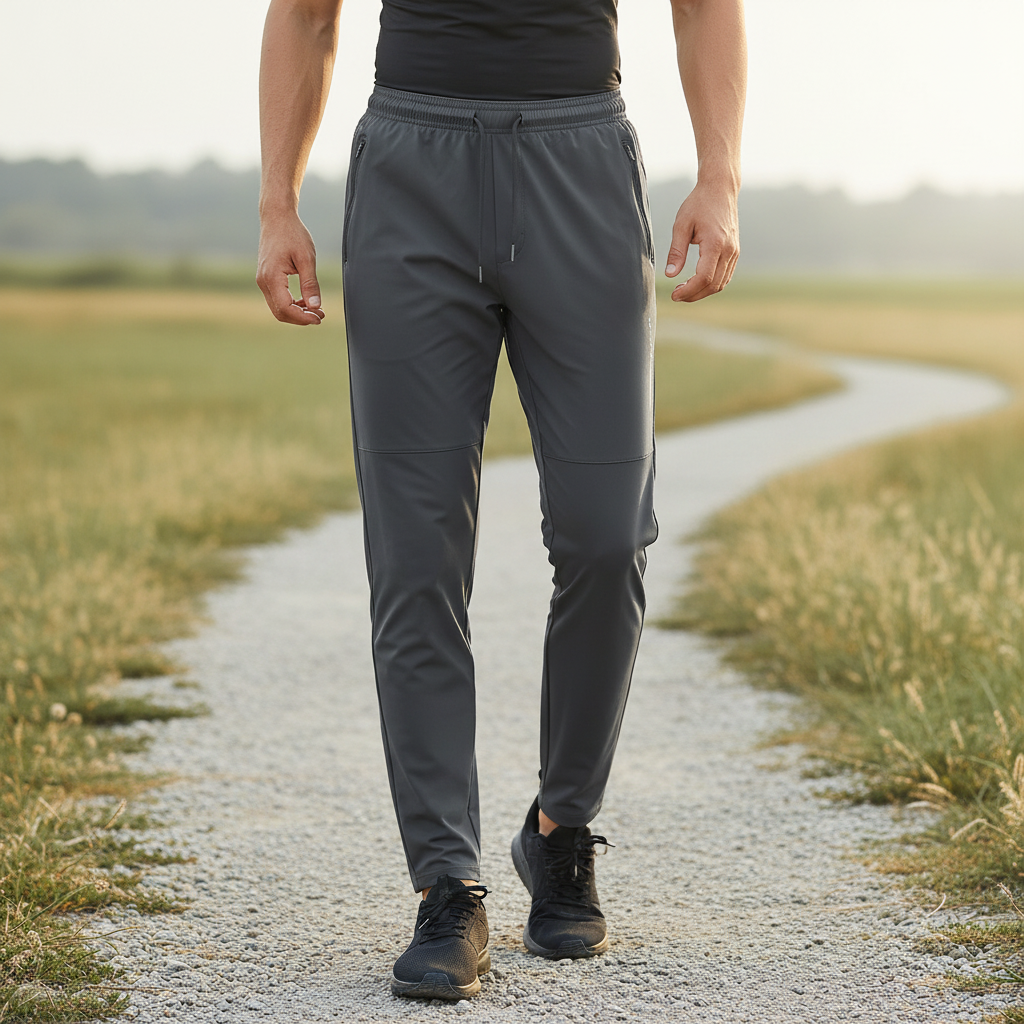 Sportleggings Herren schnelltrocknend atmungsaktiv schlanker Schnitt