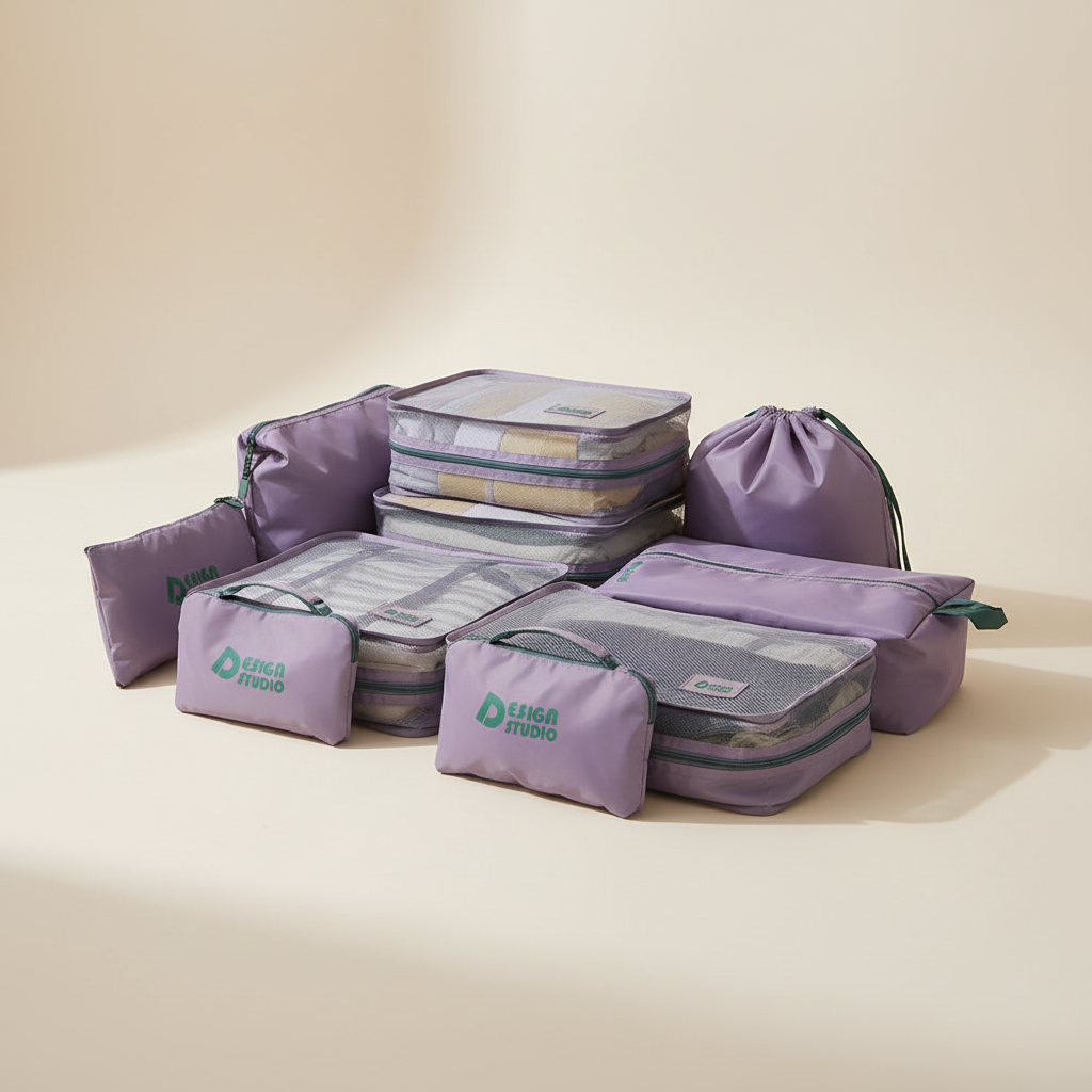 Nordspur | VeldoraPack Seven Piece Travel Organizer Set