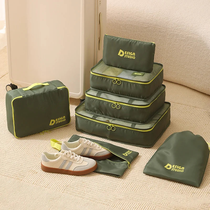 Nordspur | VeldoraPack Seven Piece Travel Organizer Set