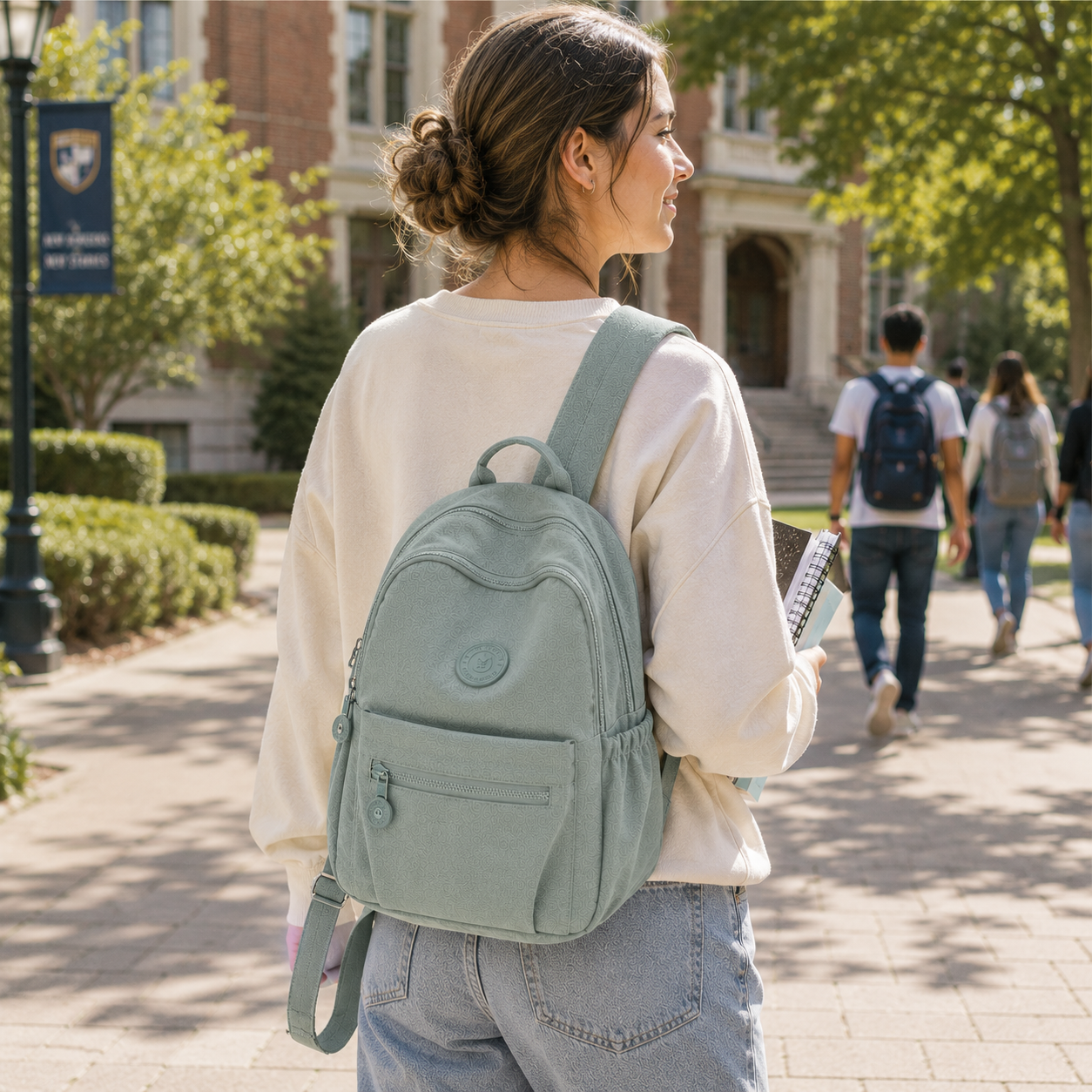 Nordspur | Vellora Casual Nylon Mini-Rucksack