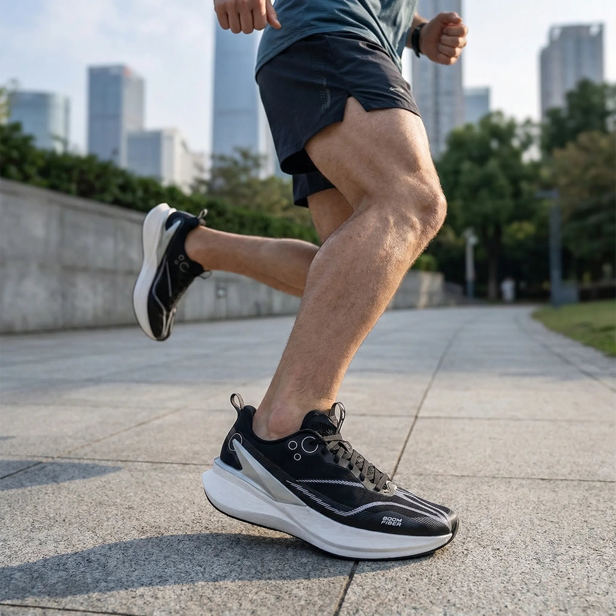 Herren Rennschuh rutschfest Dämpfung Straßenlauf Wettkampf
