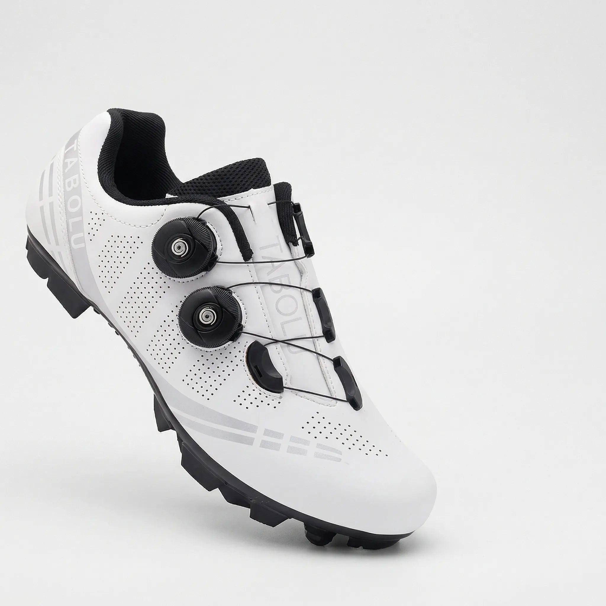 MTB-Rennradschuh mit Drehknopf-Verschluss und SPD-Cleat-Kompatibilität