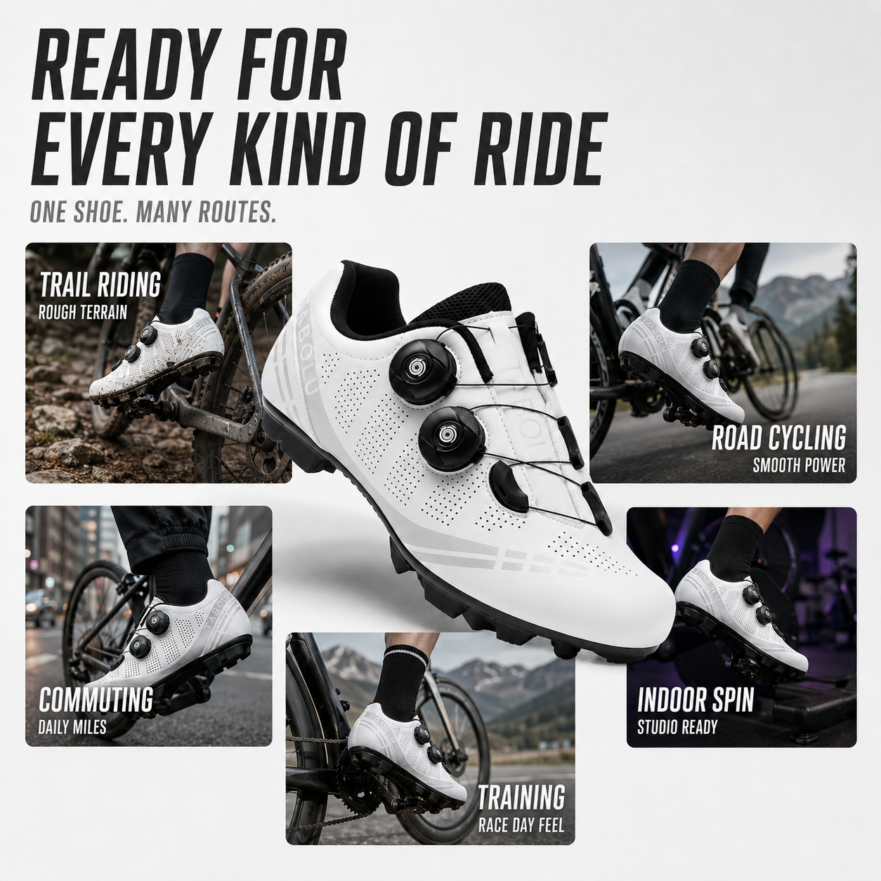 Nordspur | Veloctra Selbstsperrend MTB-Rennschuh