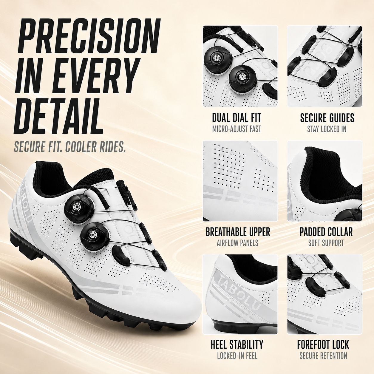 Nordspur | Veloctra Selbstsperrendes MTB-Rennrad-Schuh