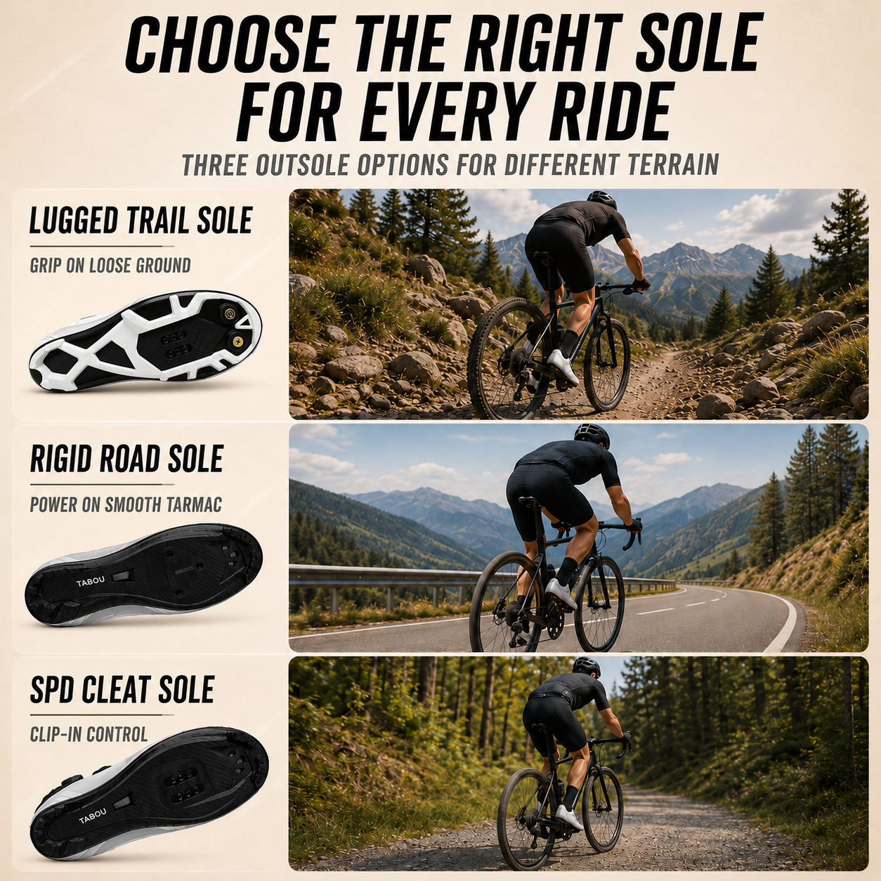 Nordspur | Veloctra Selbstsperrendes MTB-Rennrad-Schuh