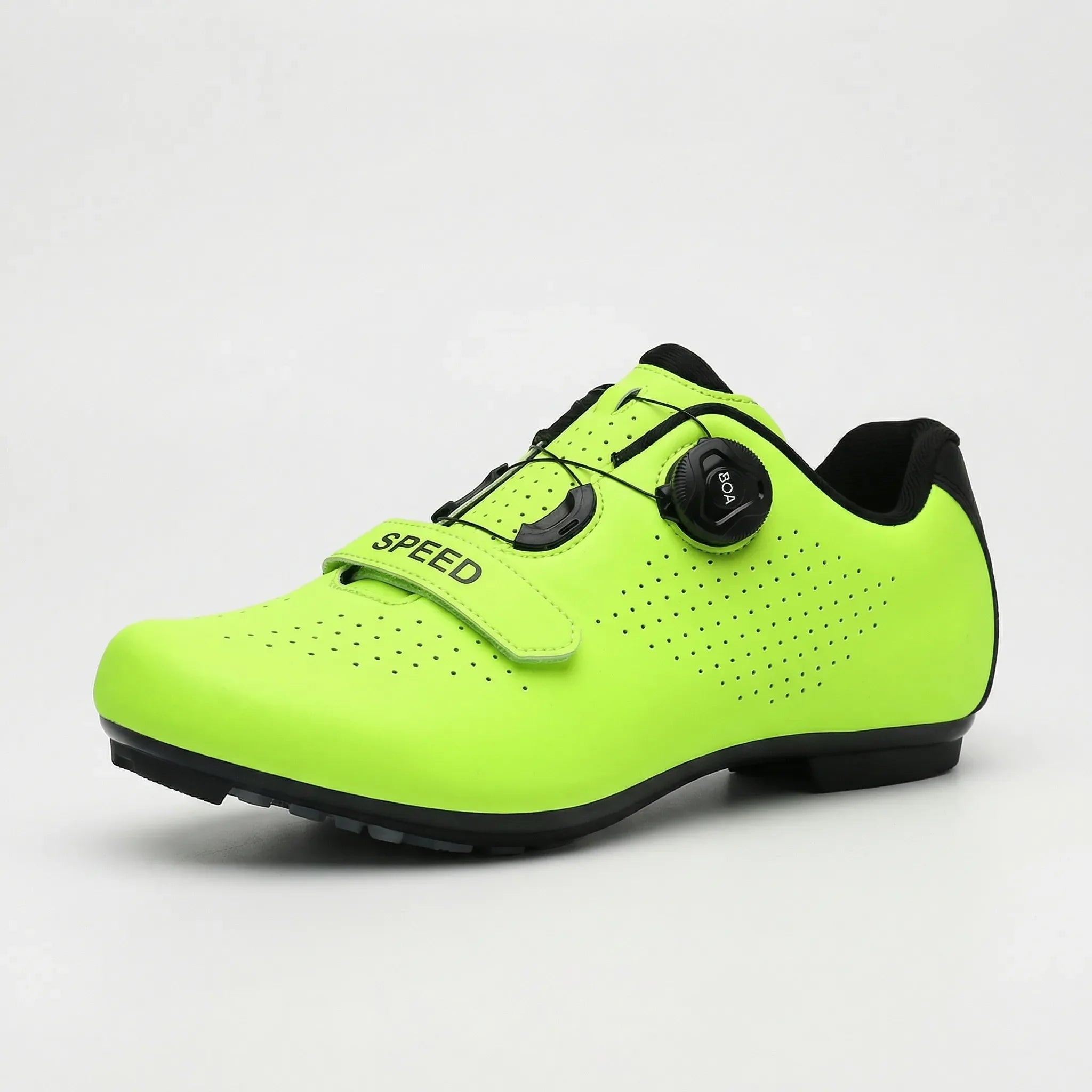 Flatpedal-Radschuh mit griffiger Gummisohle und Drehreglerverschluss