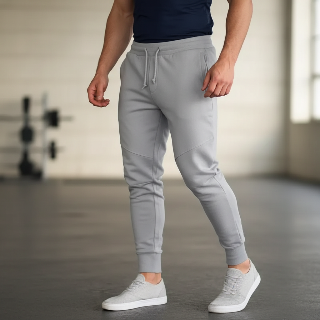Herren Jogger-Hose mit atmungsaktivem Stretch und verjüngter Passform