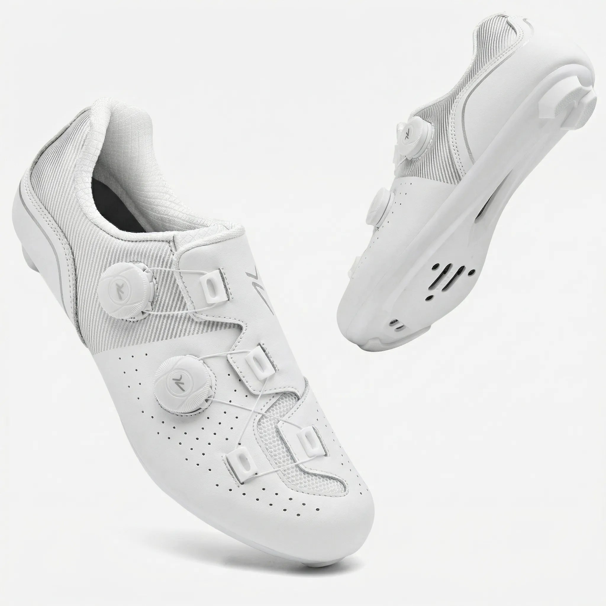 Radschuh mit dualem Drehverschluss Rennrad MTB Cleat-kompatibel
