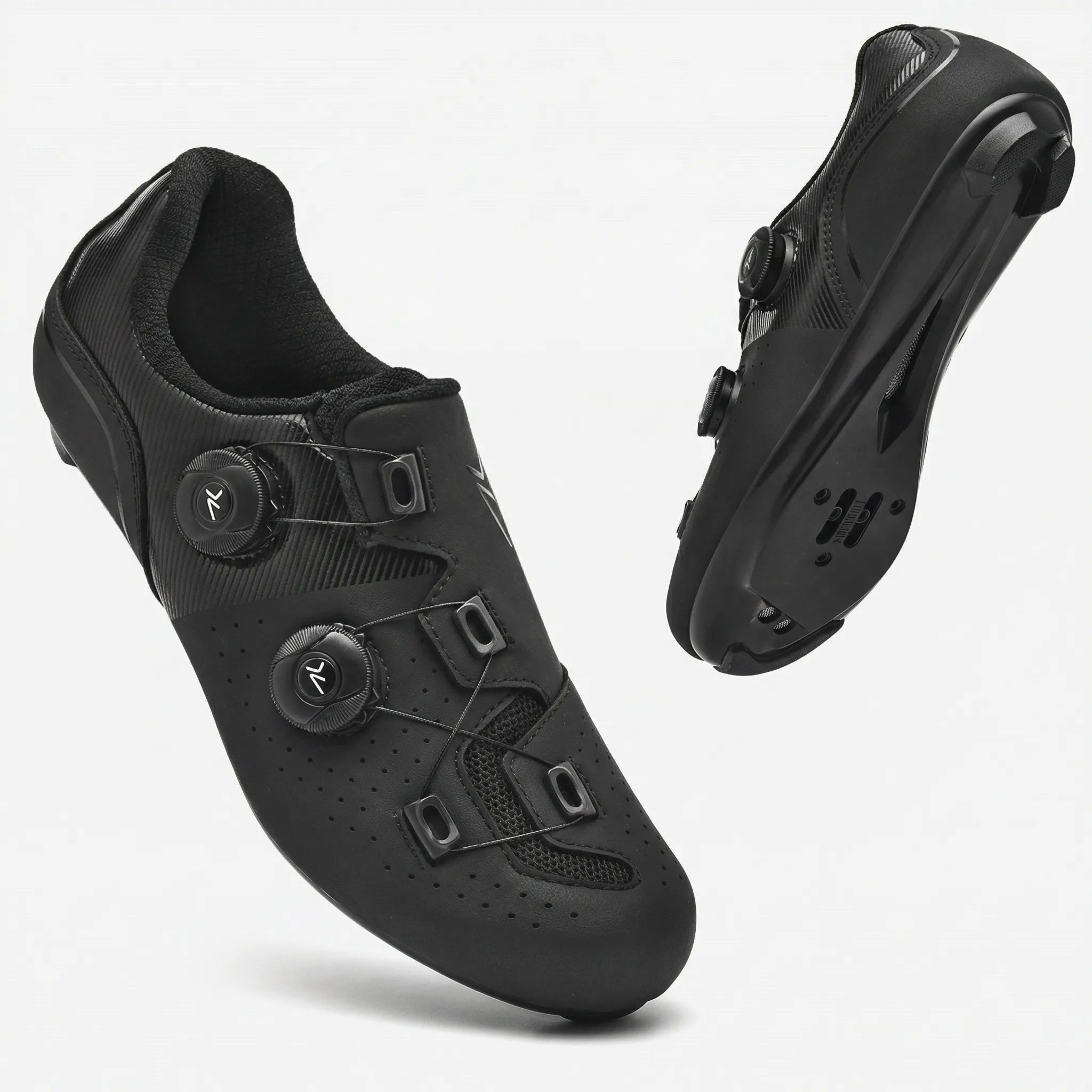 Radschuh mit dualem Drehverschluss Rennrad MTB Cleat-kompatibel