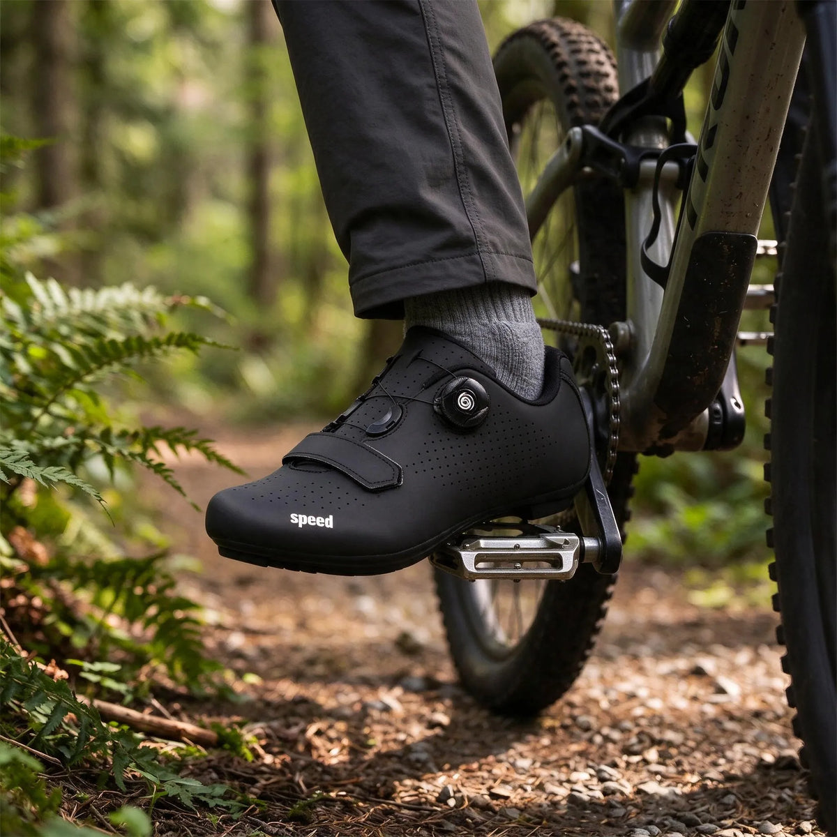 Nordspur | Velovanto Fahrradschuhe Mit Drehverschluss Für Plattformpedale