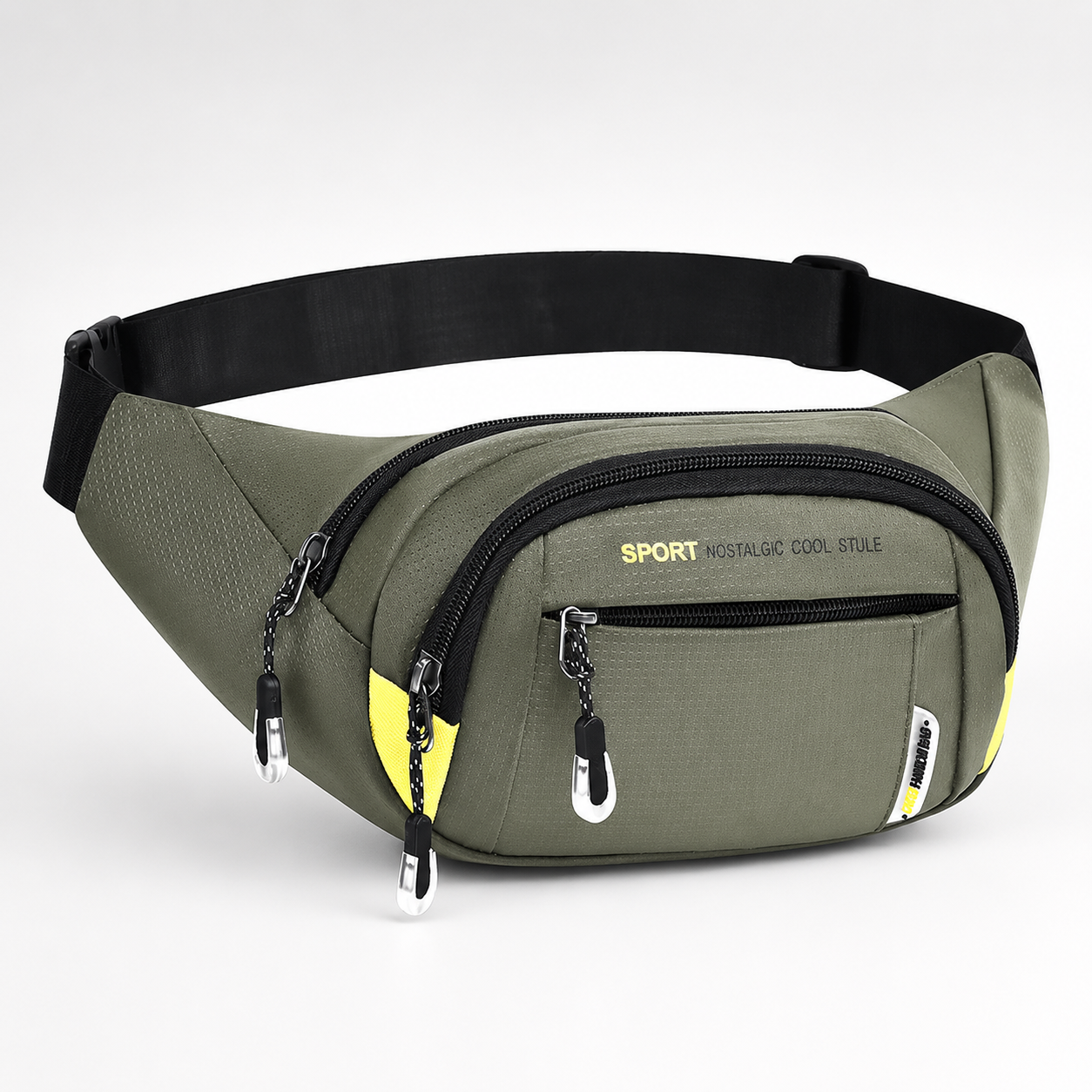 Nordspur | VeltroPack Schlanke Nylon-Gürteltasche