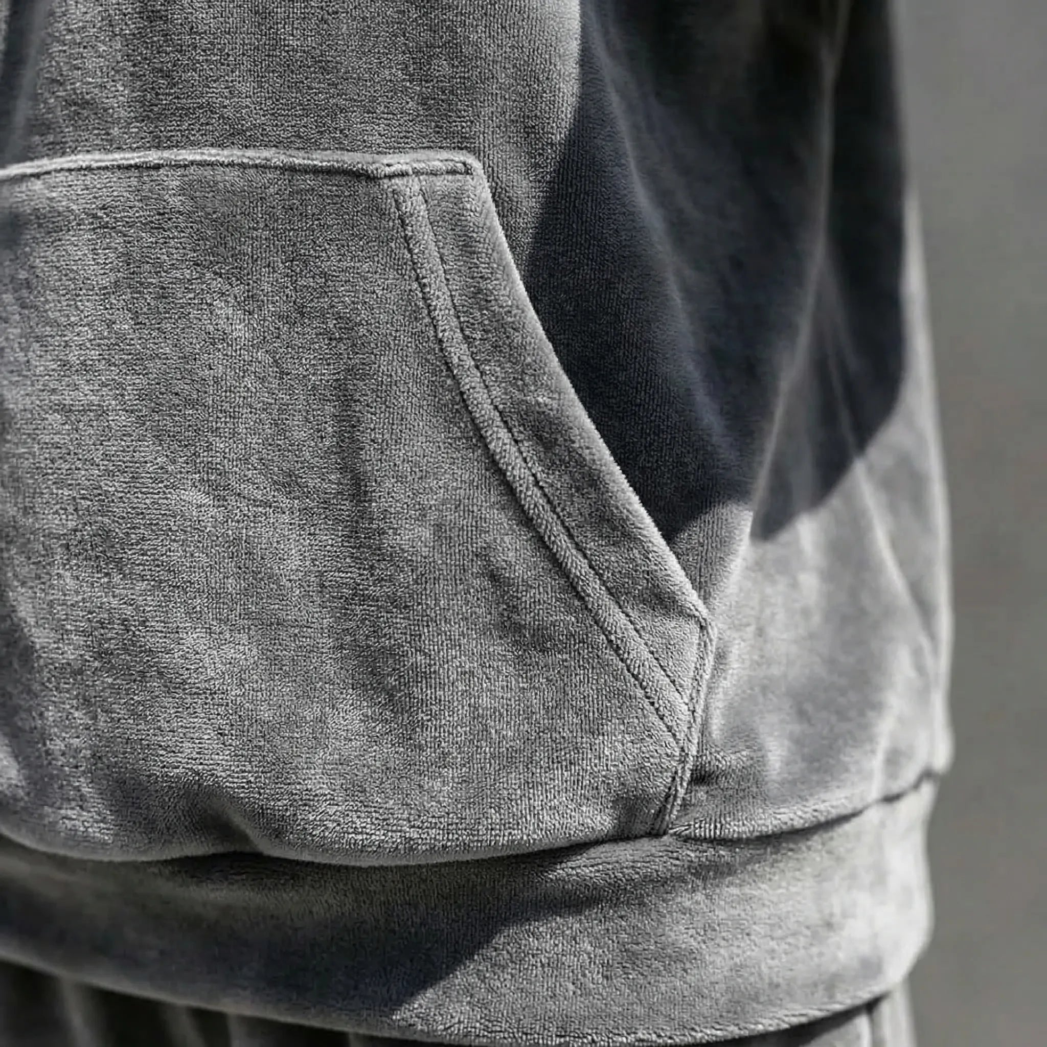 Kapuzen-Trainingsanzug 2-teilig mit übergroßem Hoodie und Slim-Fit-Jogginghosen