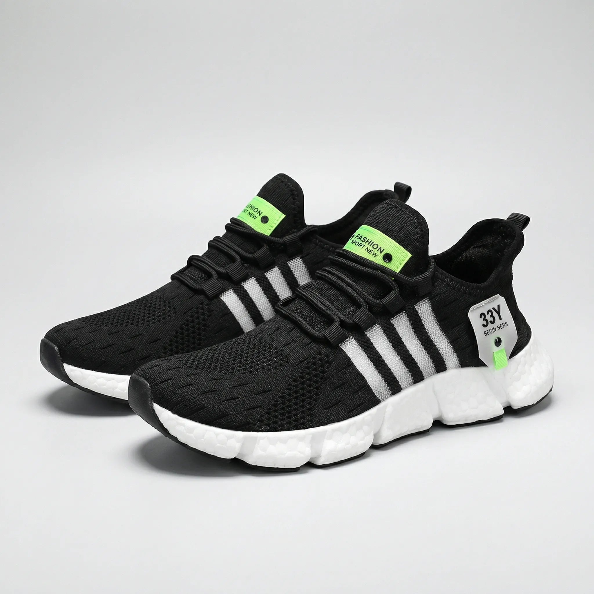 Herren Mesh Sneaker atmungsaktiv leicht knöchelhoher Schaft