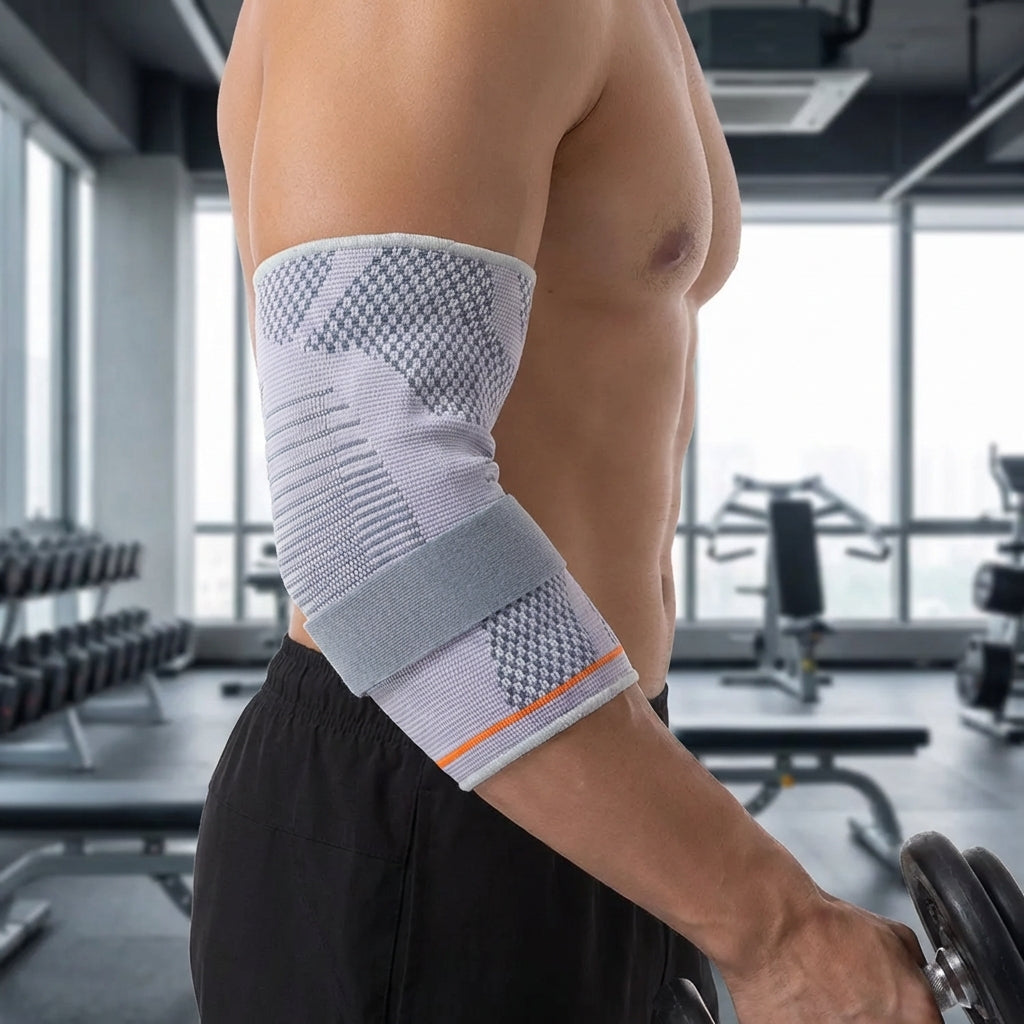 Verstellbare Kompressions-Ellbogenbandage für Sport und Gelenkunterstützung