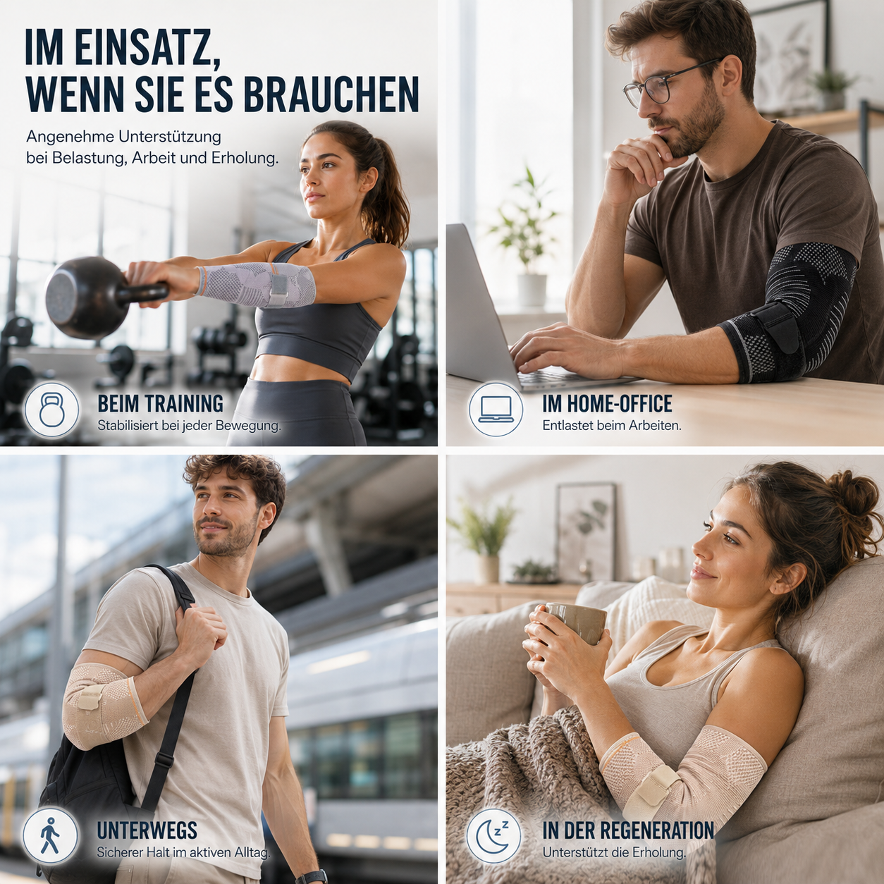 Nordspur | Ventrox Verstellbare Kompressions-Ellbogenbandage