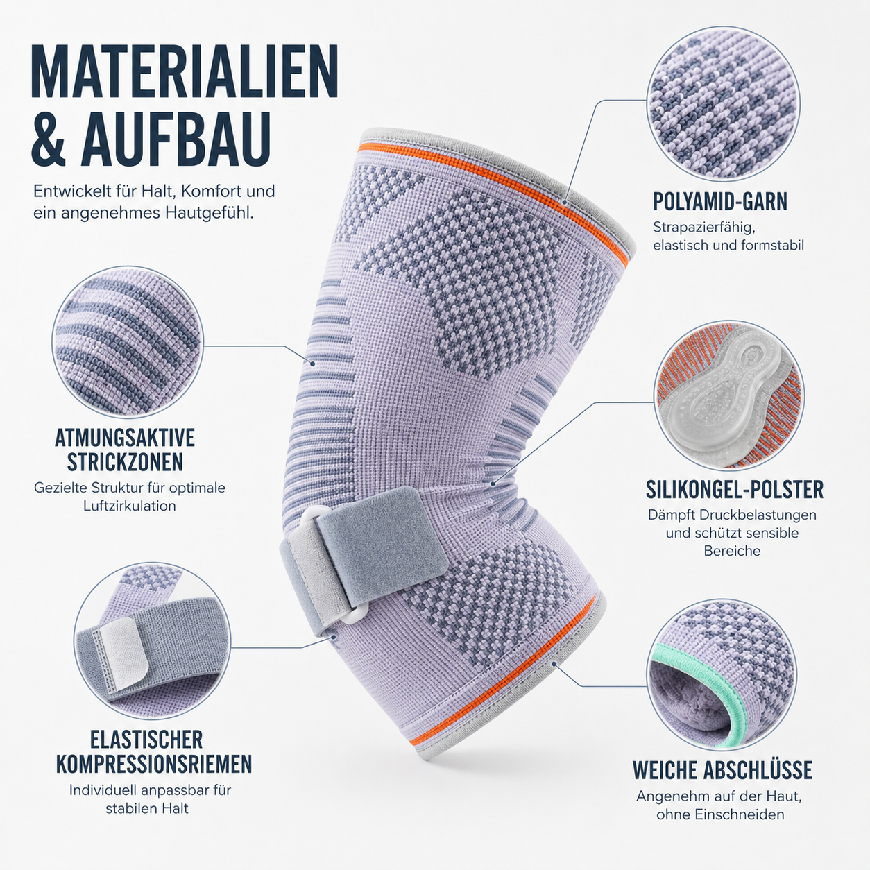Nordspur | Ventrox Verstellbare Kompressions-Ellbogenbandage