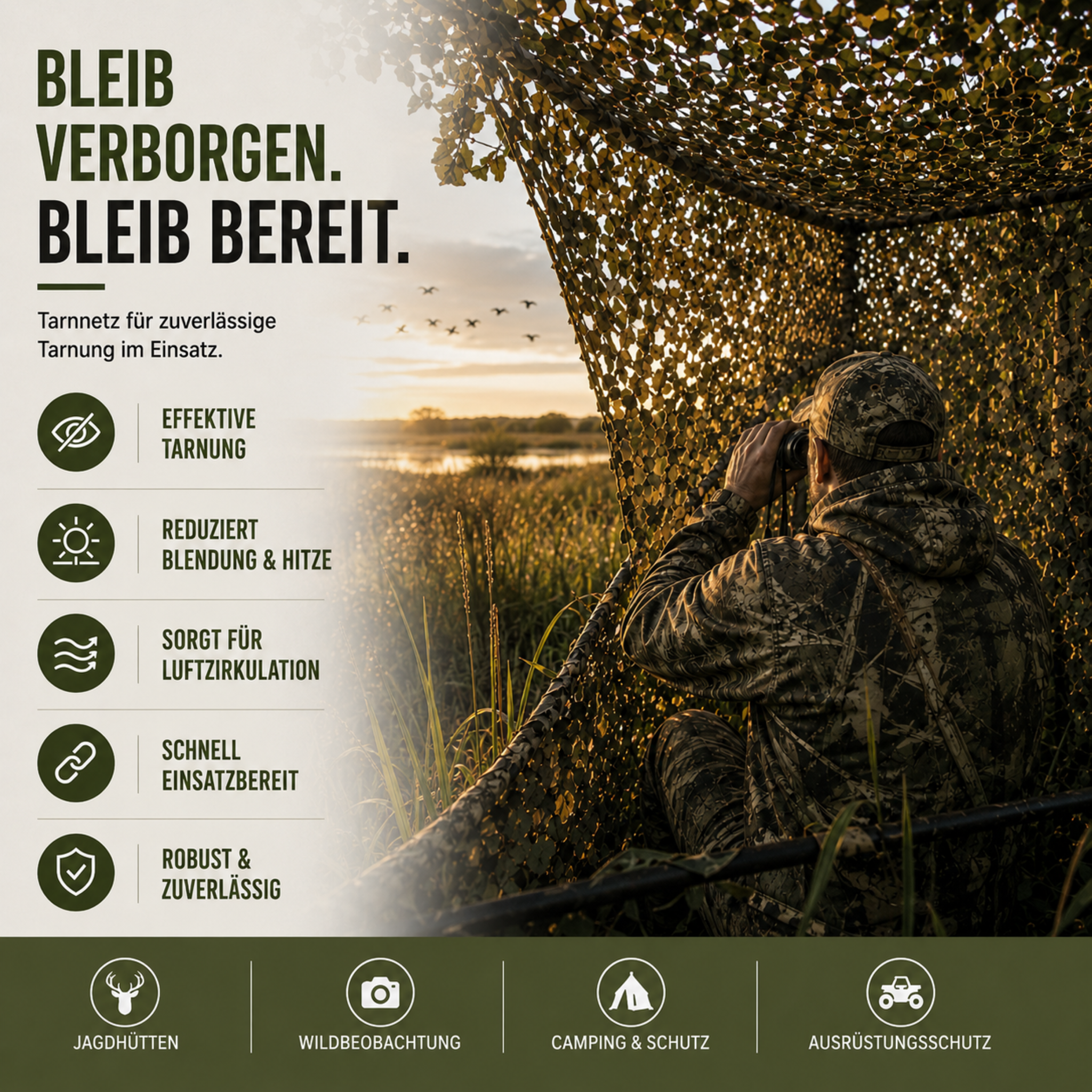 Nordspur | Verdacamo Große Tarnnetzrolle