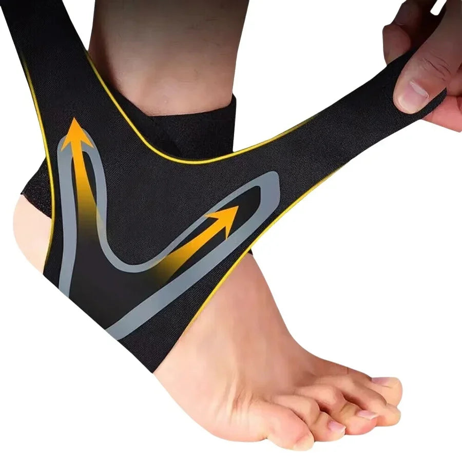 Verstellbare Knöchelstützbandage für Sport und Schutz vor Umknicken