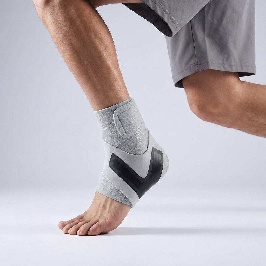 Verstellbare Knöchelstützbandage für Sport und Schutz vor Umknicken
