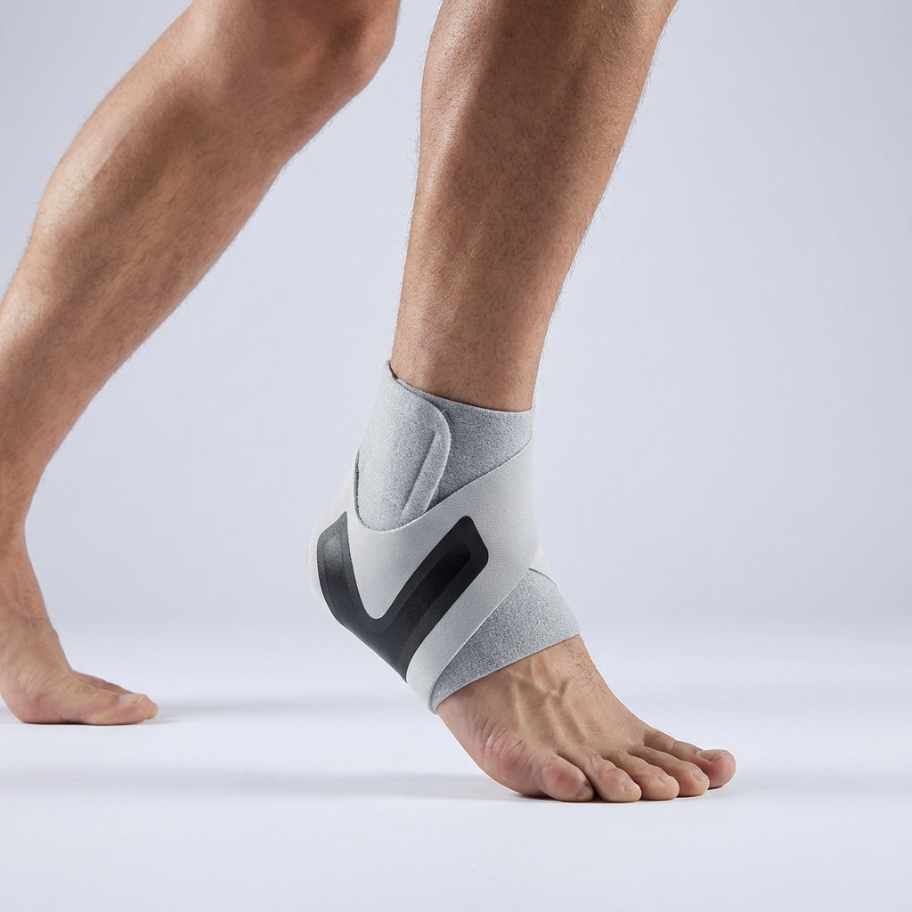 Verstellbare Knöchelstützbandage für Sport und Schutz vor Umknicken