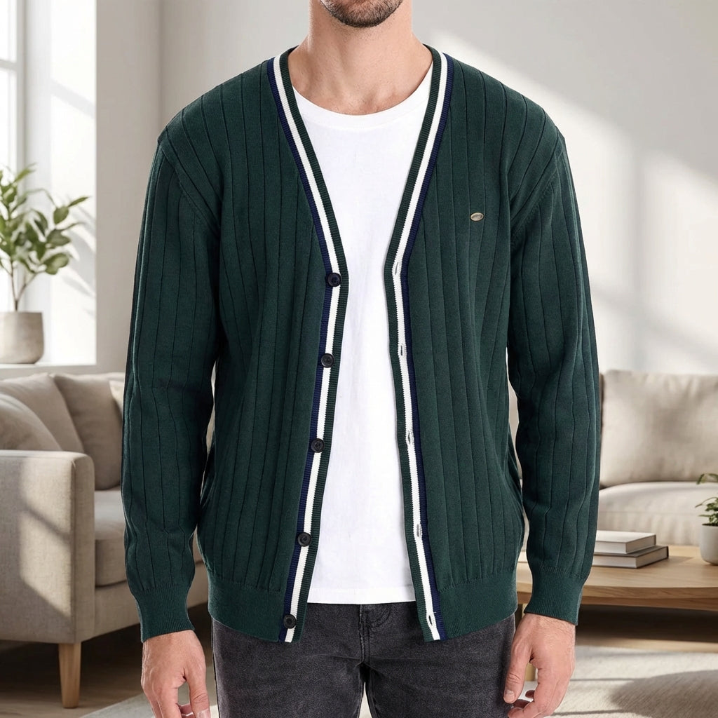 Nordspur | Veridon V Neck Button Up Cardigan