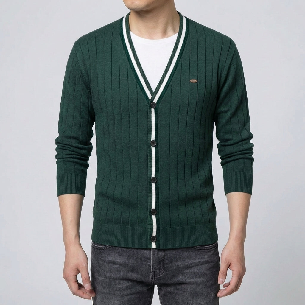 Nordspur | Veridon V Neck Button Up Cardigan