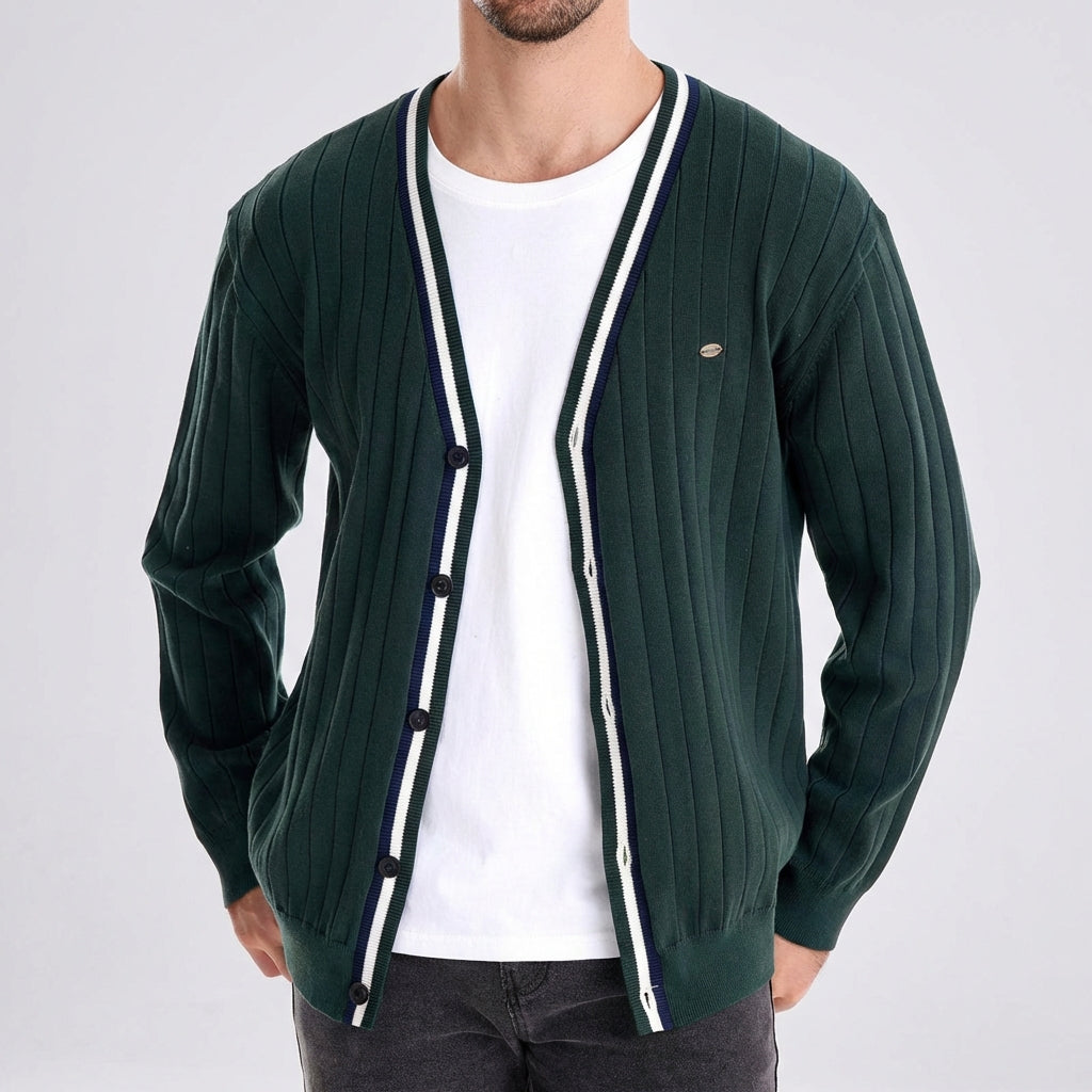 Nordspur | Veridon V Neck Button Up Cardigan