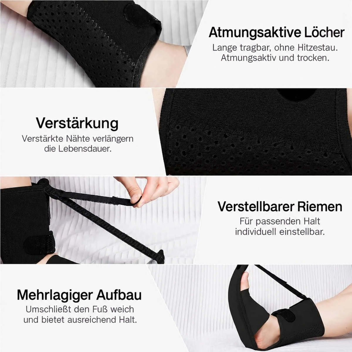 Nordspur | Verstellbare Plantarfasziitis-Bandage
