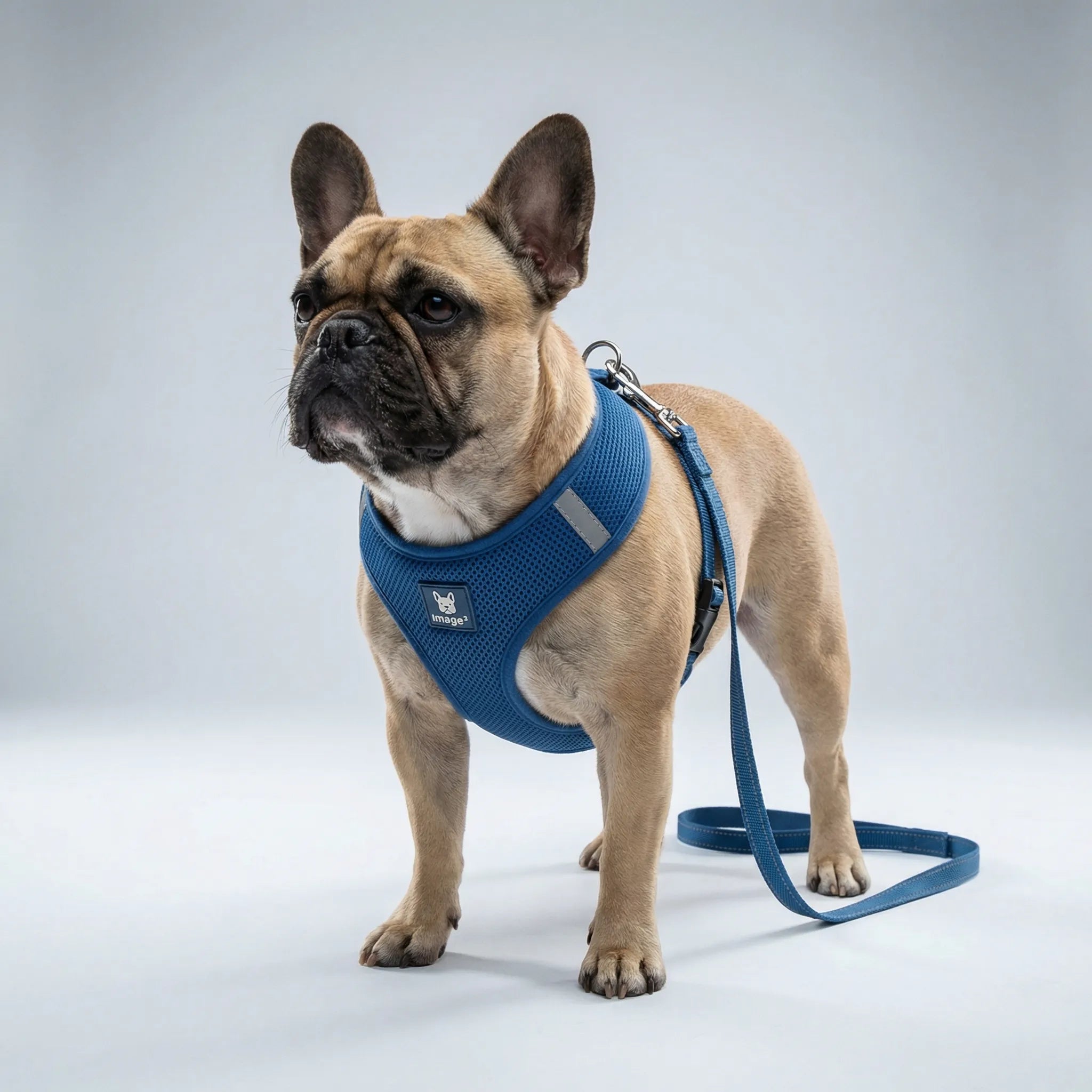 Reflektierendes Westengeschirr für kleine Hunde und Katzen, atmungsaktiv