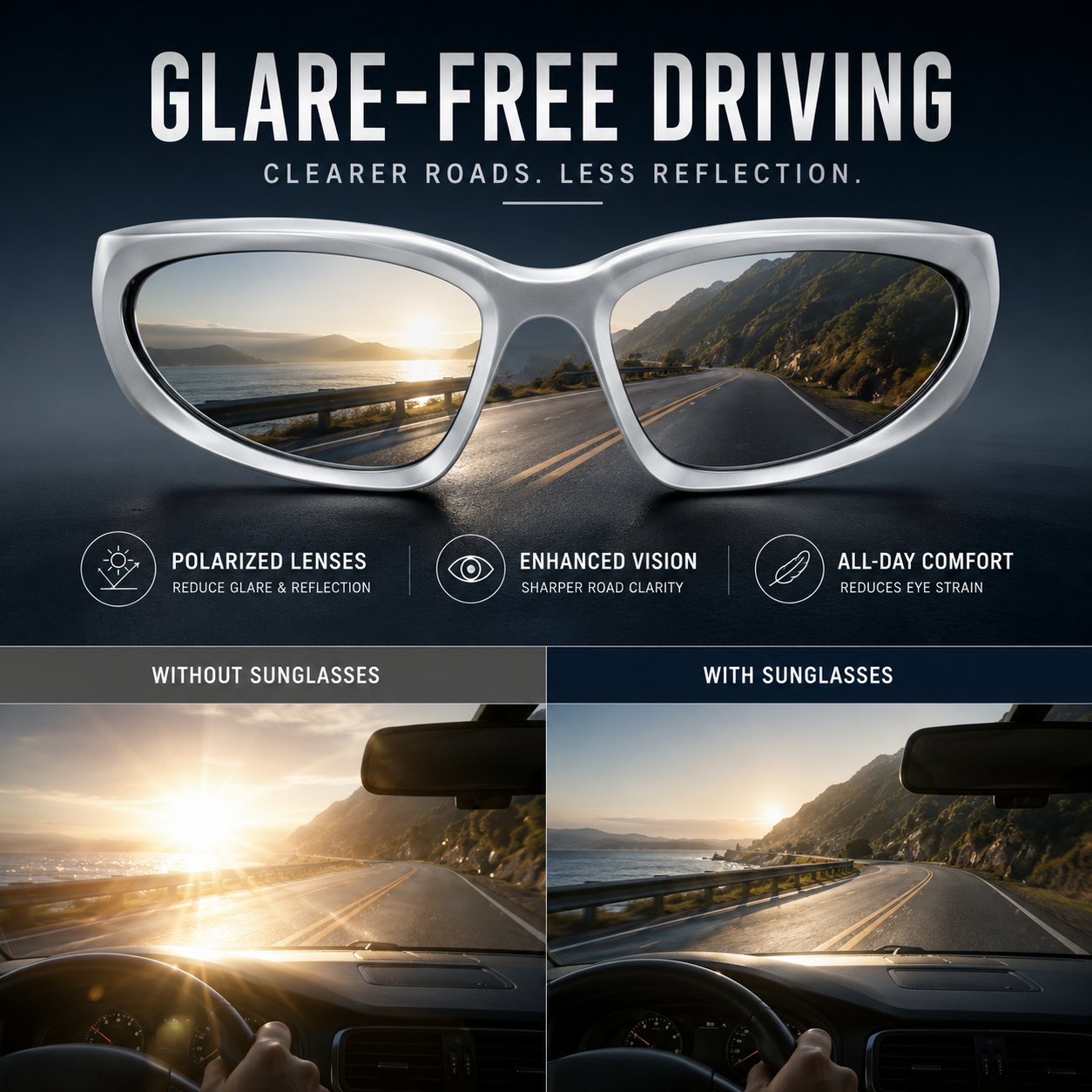 Nordspur | Vextron Wickelrahmen UV400 Sportsonnenbrille
