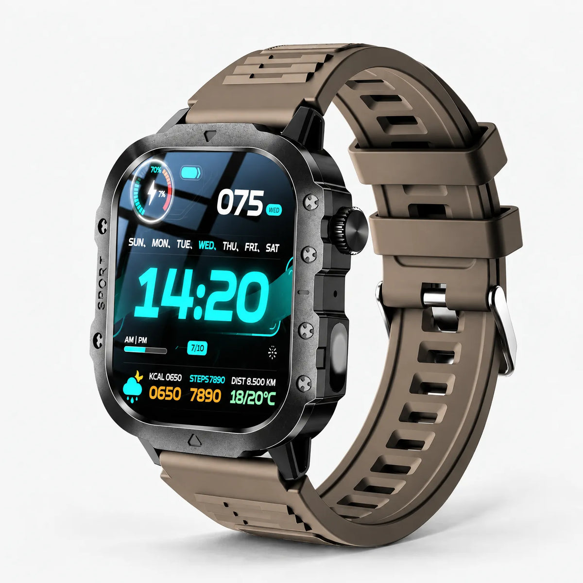 Nordspur | VigorX Robuste Sport-Smartwatch