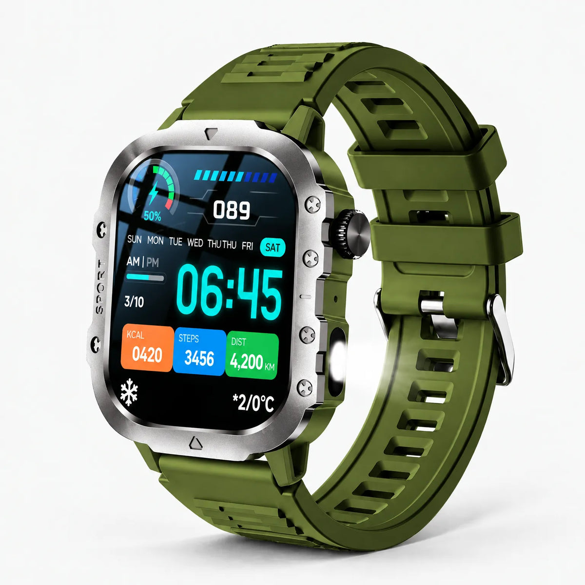 Nordspur | VigorX Robuste Sport-Smartwatch